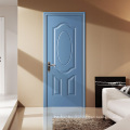 GO-B8 latest design blue painted door skin wooden veneer moulded door skin hdf sheet